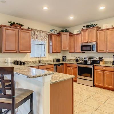 Fully equipped kitchen Retreat At ChampionsGate 