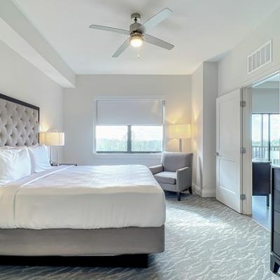 Grove Resort master bedroom