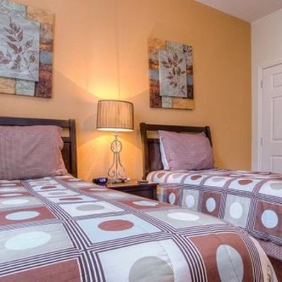 Vista Cay Orlando twin bedroom