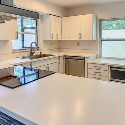 Completely remodeled kitchen