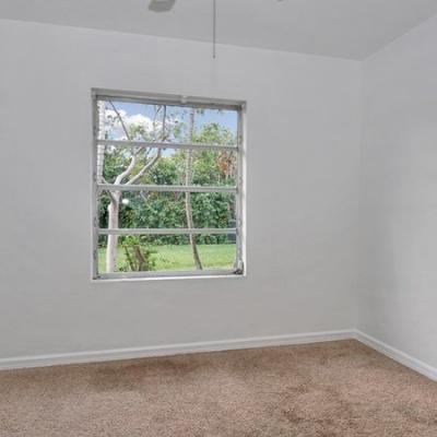 Third bedroom with carpet